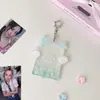 Hisocute Original Tarjetero para Perseguir Estrellas Funda para Exhibición de Polaroid de Tres Pulgadas Colgante Tarjeta de Estudiante de Campus Tarjeta de Comida Funda Protectora