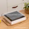 Caja Plegable Cuadrada para Cortar Fruta Compartimento Único Tres Compartimentos Cuatro Compartimentos Nueve Compartimentos Sushi Estofado Juego de Tres Piezas Caja de Embalaje de Papel Plástico