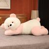 Almohada de peluche suave y linda para recostarse, almohada para dormir para niños, cojín de cabecera, niñas te acompañan a dormir, almohada de novio