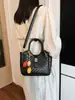 Elegante y estiloso bolso de mano tipo cesta Henggeng, nuevo modelo de moda versátil para uso casual, bolso de hombro y cruzado
