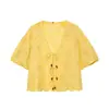 Z Estilo Europeu e Americano Transfronteiriço 2026 Nova Moda Feminina Top Bordado Vazado 3086694 Shorts Casuais 2816694