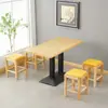 Nuevas mesas y sillas de comedor para restaurantes comerciales, taburetes para tiendas de fideos, juegos para desayunos, hot pot picante, té de leche y tiendas de snacks