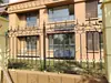 Corrimão de ferro fundido corrimão de ferro forjado parede ferro fundido grade de cerca soldada villa pátio área residencial área de fábrica cerca