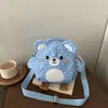 Design casual de nicho, fofo para o dia a dia, bolsa transversal 2026, bolsa de ombro fofa e moderna para meninos e meninas, bolsa de ombro infantil personalizada e moderna