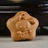 Souvenir de Navidad Talla en Madera de Ciprés Llavero Colgante Navideño Productos de Madera del Zodiaco de Dibujos Animados Dragón, Serpiente y Año del Caballo