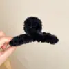 Presilha de cabelo floral elegante com toque de luxo, novo modelo 2026 pinça tubarão, popular entre celebridades da internet, adequada para cabelos grossos, presilha de cabelo de acrílico