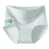 Panty jacquard para mujer talla grande, algodón puro, de tiro alto, 10A antibacteriano, con fuelle extendido, transpirable, diseño triangular de alta elasticidad