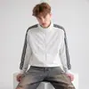 Nueva Colección Primavera y Otoño 2025 Estilo Holgado Versátil Diseñador Chaqueta de Béisbol Unisex Chaqueta de Piloto Ropa Exterior de Moda para Parejas
