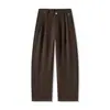 Pantalones Casuales de Bambú Retro Relajados Estilo Old Money para Hombre, Pantalones Anchos Sueltos para Hombre