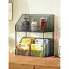 Estante de Almacenamiento de Escritorio de Múltiples Niveles Estante para Snacks Artefacto de Almacenamiento Encimera de Sala de Estar Estante para Tazas de Agua Organizador de Mesa de Comedor