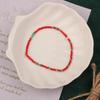 Pulsera de Cuentas de Arroz Coloridas Hecha a Mano, Pulsera de Cuentas Coreana Dulce y Elegante para Estudiantes, Versátil y Única Estilo Bosque