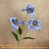 3 Flores de Iris Artificiales de Alicia con un Toque de Alta Gama y Realista para Decoración de Escenas de Boda y Accesorios de Fotografía DIY