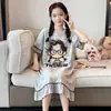 Camisón de verano para niña, pijama infantil de modal ultradelgado de manga corta, nuevo modelo 2026, ropa de casa de verano para niñas pequeñas