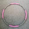 Aro de Hula de Esponja Hinchable Desmontable Adelgazante Cintura Aro de Hula Aro de Hula de Espuma para Fitness de Adultos Almacenamiento