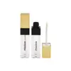 Atacado Tubos Vazios Transparentes para Gloss Labial 5.5ml Quadrados de Plástico de Parede Grossa Tubos Cosméticos para Glaze Labial