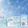 LB324 Comércio Exterior Inverno Floco de Neve Castelo Natal Ano Novo Festa de Aniversário Doces Couro Saco de Papel Selado