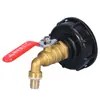 Accesorios conectores de válvula para tanque IBC Amazon transfronterizos, adaptador de tanque S60*6 a boquilla de agua de latón de 3/4 de pulgada