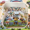 Juego de Cuatro Piezas de Algodón Puro Patrulla Canina, Juego de Tres Piezas de Algodón Puro con Dibujos Animados de Ryder, Funda de Edredón Individual de Dibujos Animados para Dormitorio