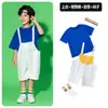 Traje de Shorts con Tirantes para Niños Color Graduación Ropa de Clase Estudiantes de Primaria Coro de Graduación Danza Equipo de Porristas