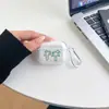 Para auriculares AirPods Pro2 funda protectora caricatura transparente carcasa blanda tpu Apple 1/2/3 generación Bluetooth simple