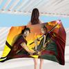 Toalla de Playa de Microfibra Fina One Piece Toalla de Baño Absorbente Estampada