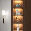 Nuevos adornos de estilo chino, mueble de vino, estantería antigua, modelo de sala de estar zen, oficina, entrada, decoración suave para el hogar.