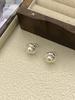 Suchuang Aretes de Plata Esterlina S925 con Perla de Agua Dulce de Lujo Accesible Diseño Nicho para Mujer Aretes de Alta Gama Aretes Estilo Hepburn