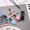 Trabajo Estudio Examen de Ingreso de Posgrado Mini Reloj Electrónico Silencioso Portátil Mochila de Estudiante Llavero Reloj Pequeño Reloj Electrónico Pequeño