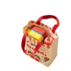 Bolsa de lona para regalo de temporada de regreso a clases, bolsa de mano de dibujos animados, bolsa de regalo para celebración de 100 días, regalo de cumpleaños para el Día del Niño