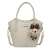 Yue Zi 2026 Verano Nueva Moda Retro Bolso de Cubo de Mano para Mujer de Alto Valor Elegante Bolso de Hombro Cruzado