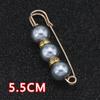 Artefacto para la cintura de los pantalones pasador de cintura broche anti-exposición broche de corsage de alta gama joyería hebilla de broche de perlas