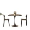 Mesa de comedor estilo Ins mesa de tulipán mesa de negociación mesa de té pequeña redonda mesa de té pequeña blanca nórdica cafetería combinación de mesa de té pequeña