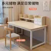 Escritorio Librero Mesa Integrada Trabajo Escritorio Computadora Mesa Estante de Almacenamiento Dormitorio Hogar Estudiante Escritura y Aprendizaje