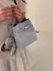 Bolso de Moda Estilo Coreano para Mujer, Bolso Tote Pequeño 2026 Nuevo, Bolso Cubo Simple Versátil para Hombro o Cruzado, Bolso Madre-Hija
