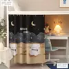 Cortinas de cama, cortinas para mesa de dormitório e cercado de cama, cortinas de dormitório, cortinas para cama de estudante, cortinas blackout para beliches inferiores e superiores