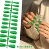 Europeu e Americano Popular Transfronteiriço Fosco Sólido Cor Gelo-Transparente Alto Padrão Trapezoidal Nail Art Unhas Usáveis Pontas de Unhas Postiças Acessórios