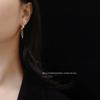 Pendientes de borla con textura de cuentas de agua dulce, variedad versátil de uso, moda, un adorno, dos usos