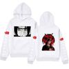 Suéter Naruto para hombre transfronterizo sudadera nartuo otoño e invierno más terciopelo talla grande abrigo suéter de pareja