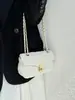 Bolso de cadena acolchado de lujo de alta gama, moderno y versátil, bolso cuadrado pequeño exquisito, nuevo modelo 2026, bolso de hombro y cruzado para mujer