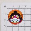 Vidrio de alta permeabilidad de Halloween de 25 mm material de gema de tiempo DIY explosiones transfronterizas