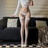 Meias Arrastão Sexy de Renda Vazada com Laço Charmoso para Mulheres, Respiráveis e Confortáveis