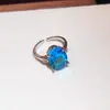 Anillo Geométrico de Lazo de Corazón de Diamante Zircón Perla Anillo Coreano Nicho para Dedo Índice Lujo Accesible Joyería de Mano Venta al por Mayor