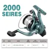 Carrete de pesca con cabeza electrochapada LineNF gratis, fabricante de carretes de pesca giratorios para señuelos, venta al por mayor de micro-carretes de pesca