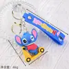 Llavero Lindo de Stitch Transfronterizo Dibujo Animado Muñeco Lilo y Stitch Llavero Colgante para Pareja Regalo Creativo