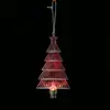 Ps Plástico Luminous Enfeites Pendentes Árvore de Natal Pendants de LED Decorações de Natal Suprimento de Exportação Enfeites de Natal Criativos