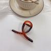 Pinza para el cabello estilo coreano, sencilla y elegante, para recogido en la cabeza, de PVC, estilo frío de alta calidad, para mujer