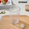Copa de Vino para Whisky Hogareña Vidrio Resistente al Calor Taza de Agua Verano Fruta Bebida Cerveza Bebida Fría Copa de Vino Alto Valor de Color Repujado