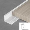 Tira de Cierre de Borde de Panel de Pared de Azulejo de Aleación de Aluminio de 12 mm Cierre de Borde 12 mm 18 mm Junta Línea de Ángulo Yang en Forma de I