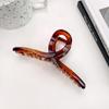 PC Coreano Arco Semicircular Transparente Clip de Agarre Clip para el Cabello de Cabeza para Mujer Joyería Clip Tiburón Hueco de Alta Gama