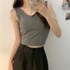Colete de verão Roupa íntima Uma peça interna com bojo fixo com almofada no peito Casual Anti-corrida Esportes Feminino Peito Envolvente Top tubo